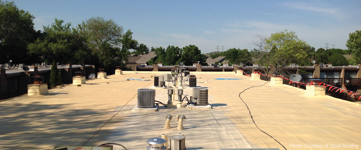spray foam roofing systems for Illinois